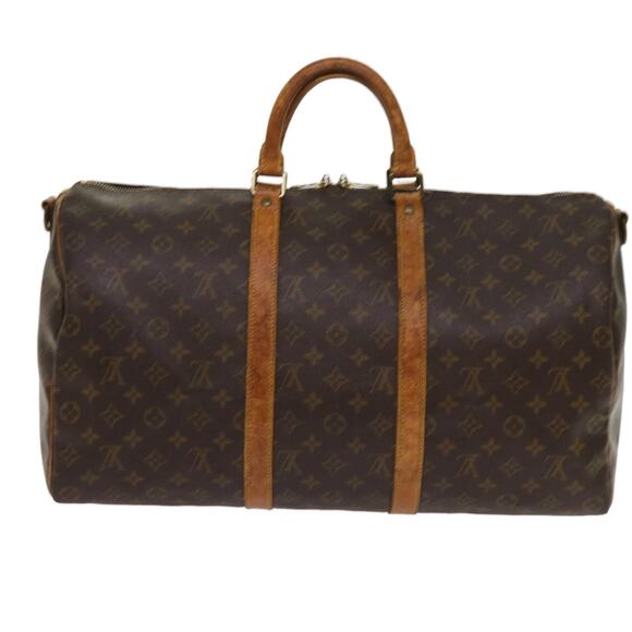 LOUIS VUITTON Monogram Keepall Bandouliere 50 Boston Bag M41416 - Picture 2 of 16